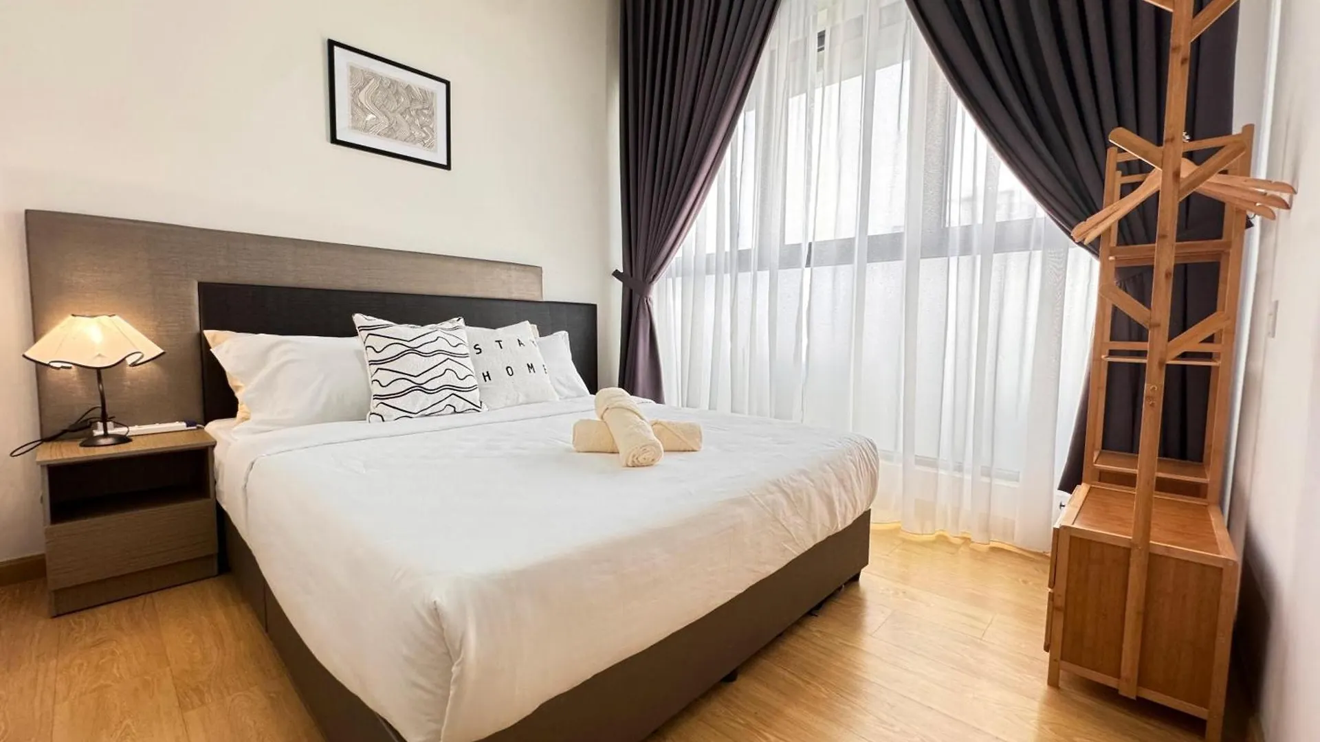 Lejlighed Beachfront Seaview 2Carparks, 6-10 Pax Netflix Johor Bahru